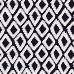 Seamless pattern of rhombus.
