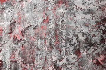 red very much vintage floor plaster texture - cute abstract photo background