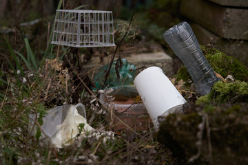 Obraz premium Plastikmüll