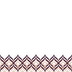 Linear Strokes Underlaid Seamless Horizontal Border