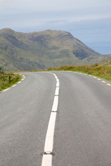 Open Road; Killary Fjord; Connemara National Park