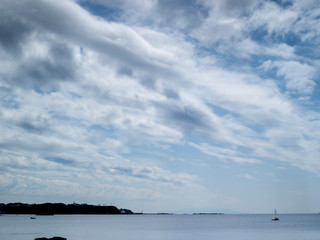穏やかな冬の海
