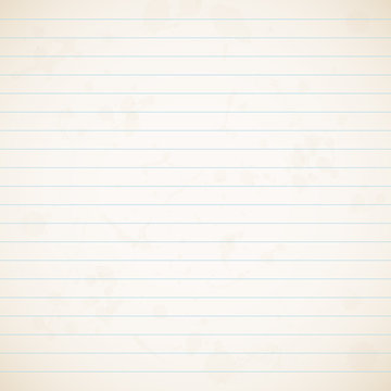 Lined Paper Background Retro