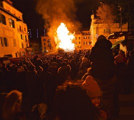 Falò di Sant'Antonio Varese