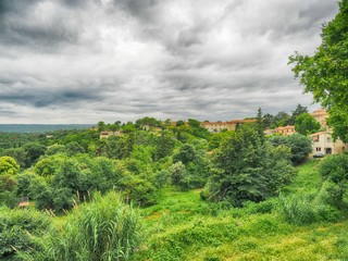 Uzès – gemütliche Kleinstadt in Frankreich - High Dynamic Range Image (HDR)
