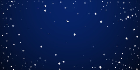 Random falling stars Christmas background. Subtle 