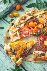 Tarte à la Tomate Heirloom