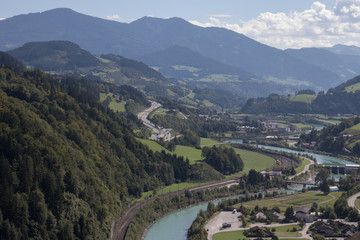 Fototapeta premium castle of Werfen