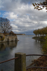 Ufer des Bodensees in Konstanz