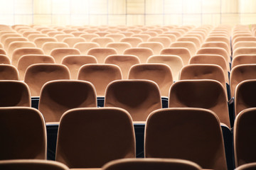 Naklejka premium Cinema,film,theatre chair photos
