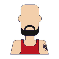 Obraz premium Young man avatar