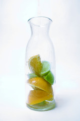 fruit in a bottle