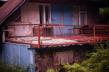 abandoned old house