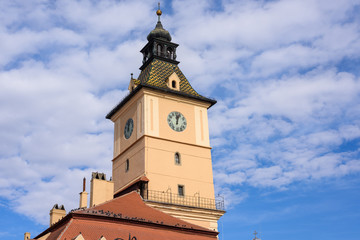 Brasov County Museum of History clock tower