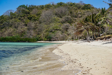 A private beach on an island close to El Nido, Philippines