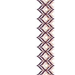 Linear Strokes Underlaid Seamless Vertical Border