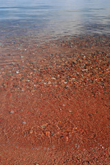 Pebbles in the water