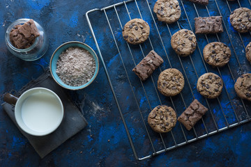 homemade chocolate cookies