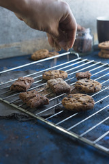 homemade chocolate cookies