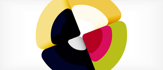 Circle abstract background