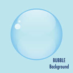 Bubble. Vector illustration.
