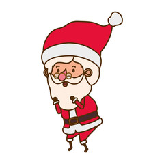 santa claus moving avatar character