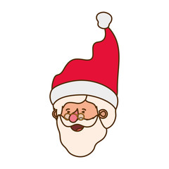 head santa claus avatar character