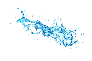 Fototapeta premium water Splash On white Background