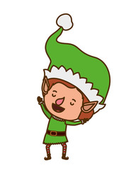 elf moving avatar character