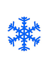 snowflake isolated 