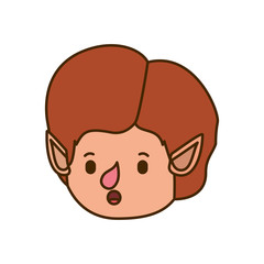 elf head avatar character