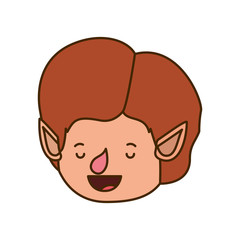 elf head avatar character