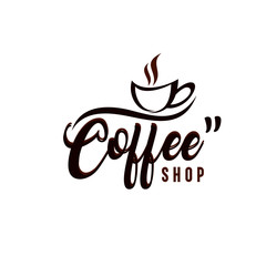 Vintage Coffee Shop Logos Vector