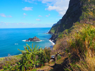 Fototapeta na wymiar Nordküste Madeiras