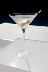 Martini By Pool Side Lounger