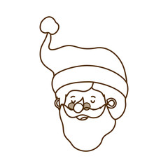 head santa claus avatar character