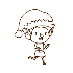 Obraz na płótnie Canvas elf moving avatar character