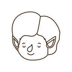 elf head avatar character