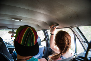 The bus that transports tourists from Agua Calientes is Machu Picchu in Peru.