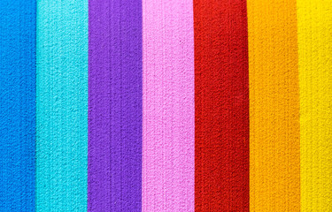 Bright striped rainbow background