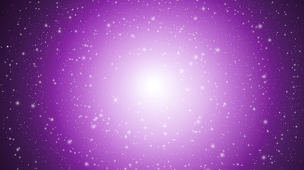 Purple sparkle rays lights with bokeh elegant abstract background. Dust sparks background.
