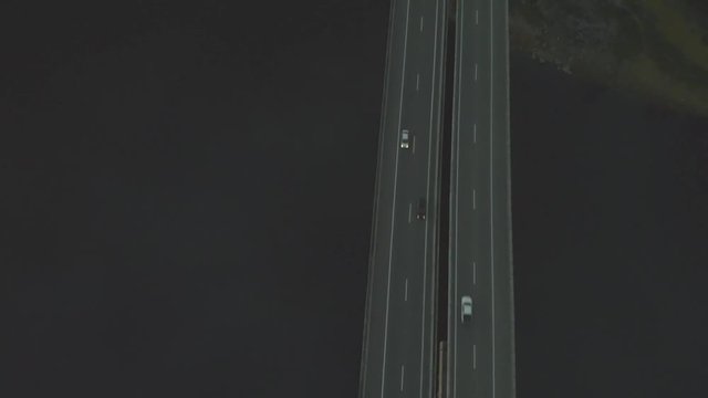 scenic drone above tamoios road