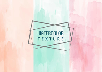 Watercolor background. Vector illustration.