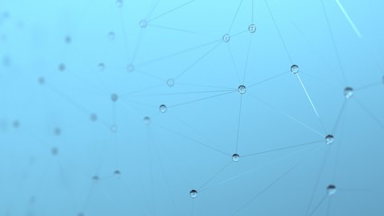 Geometric background of cobweb bubbles