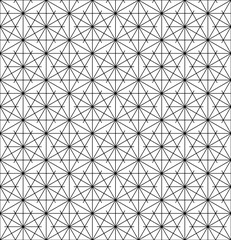 Seamless pattern based on japanese ornament Kumiko