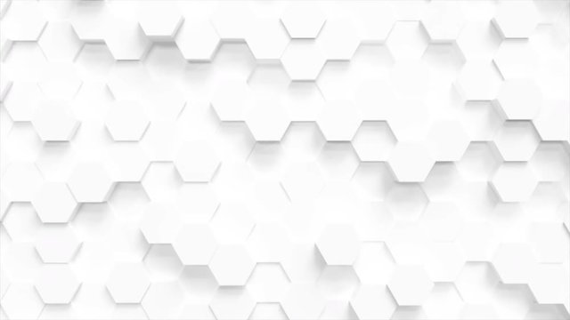 technology hexagon pattern background