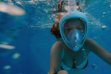 snorkeling. © Aleksandra