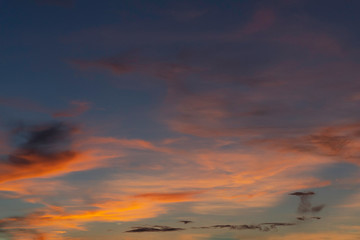 Obraz premium sunset and sky