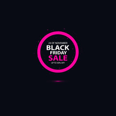 Beautiful black Friday background. advertising sales in stores and on the site. vector illustration. Black Friday Sale abstract background. Vector banners.
