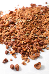 grilled granola with nuts
